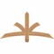 Ekena Millwork Davenport Timber Gable Bracket, Western Red Cedar, 48"W x 24"H x 1 1/2"D x 3 1/2"F, 12/12 Pitch GBW048X24X0204DAV00SWR - alternate 1